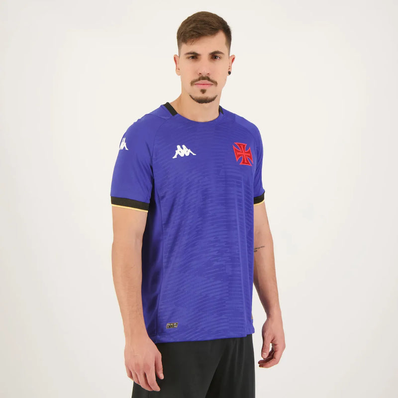 Camisa Vasco da Gama Goleiro 2023/24 Azul - Modelo Torcedor