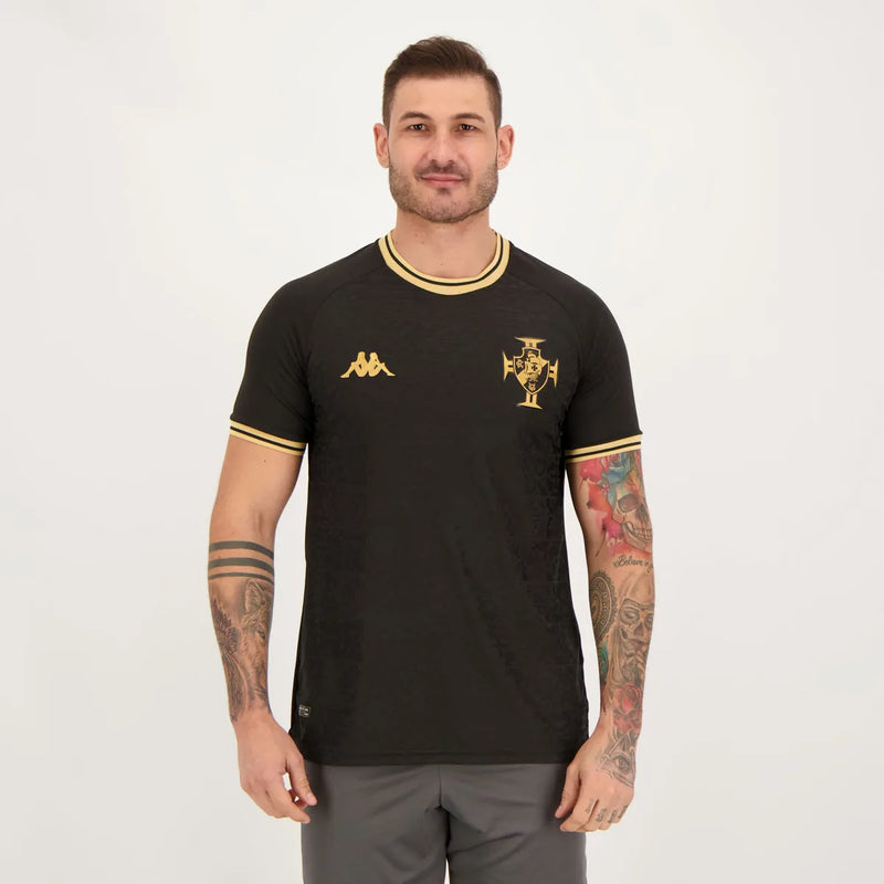 Camisa Vasco da Gama Goleiro 2022/23 Preta - Modelo Torcedor