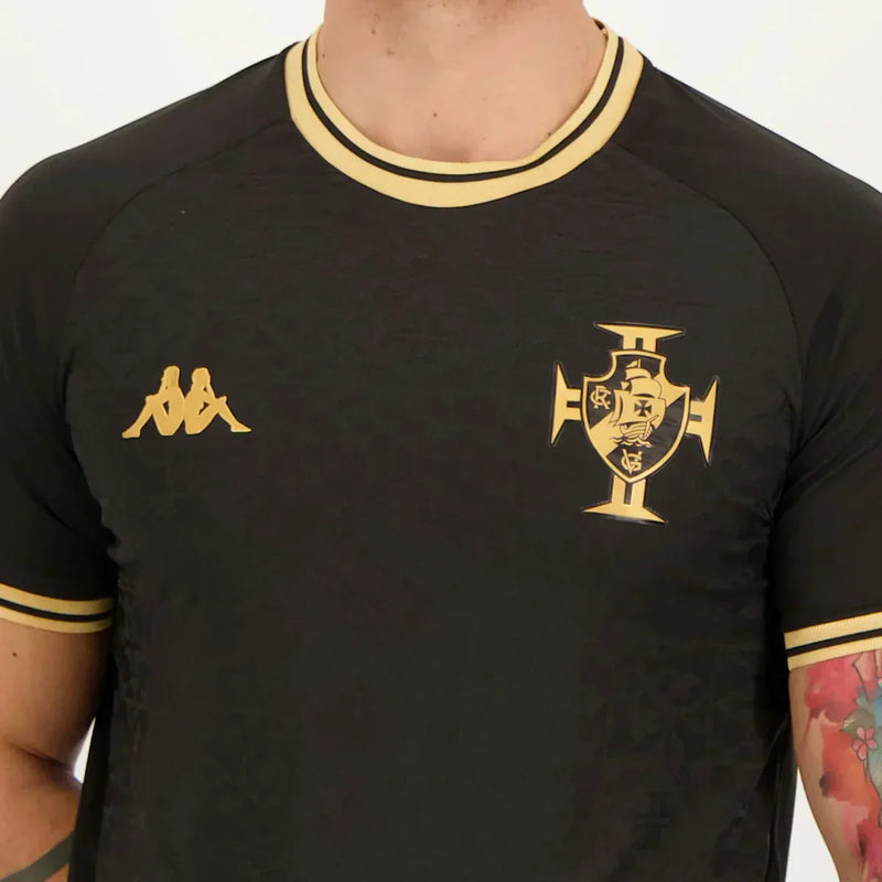 Camisa Vasco da Gama Goleiro 2022/23 Preta - Modelo Torcedor