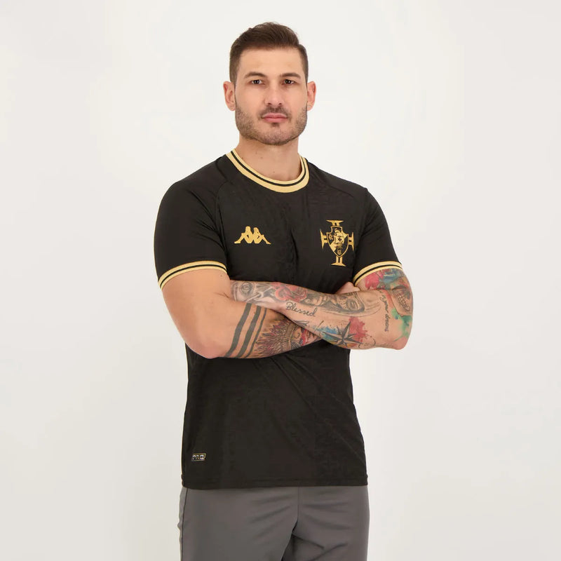 Camisa Vasco da Gama Goleiro 2022/23 Preta - Modelo Torcedor