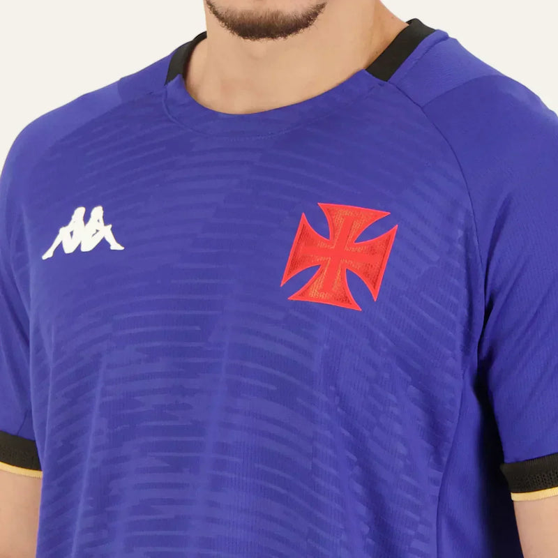 Camisa Vasco da Gama Goleiro 2023/24 Azul - Modelo Torcedor