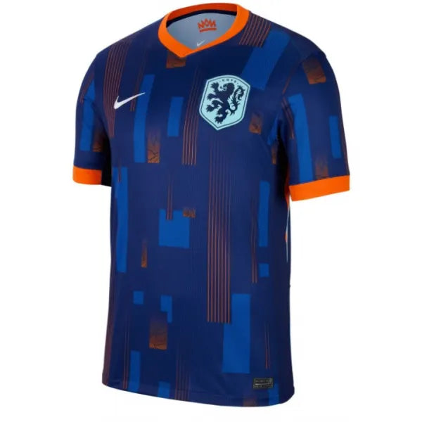 Camisa Seleção Holanda ll 2024/25 Azul - Modelo Torcedor