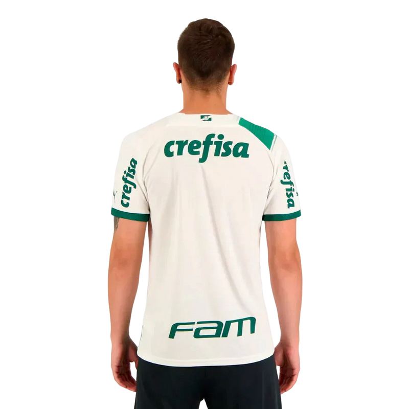 Camisa Palmeiras c/ Patrocínios ll 2023/24 Branca - Modelo Torcedor