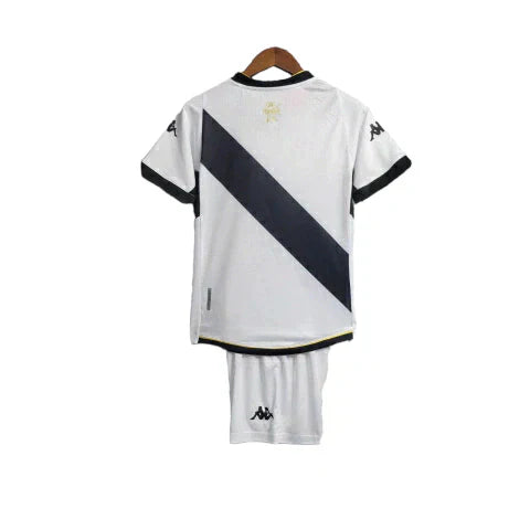 Conjunto Infantil Vasco ll 2023/24 Branco - Modelo Torcedor