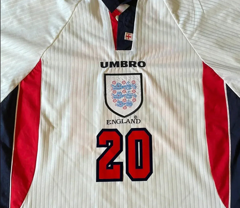 Camisa Retrô Seleção Inglaterra 1998/98 Home