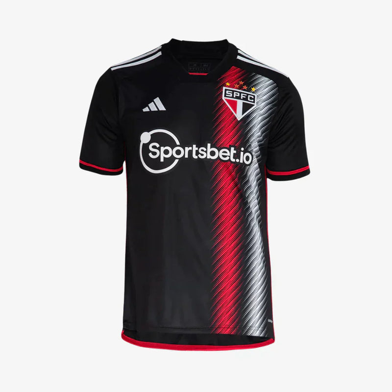 Camisa São Paulo lll 2023/24 Preta - Modelo Torcedor