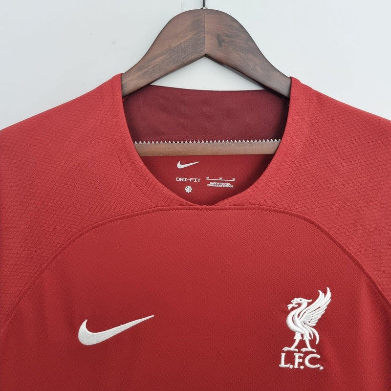 Camisa Liverpool l 2023/24 Vermelha - Modelo Torcedor