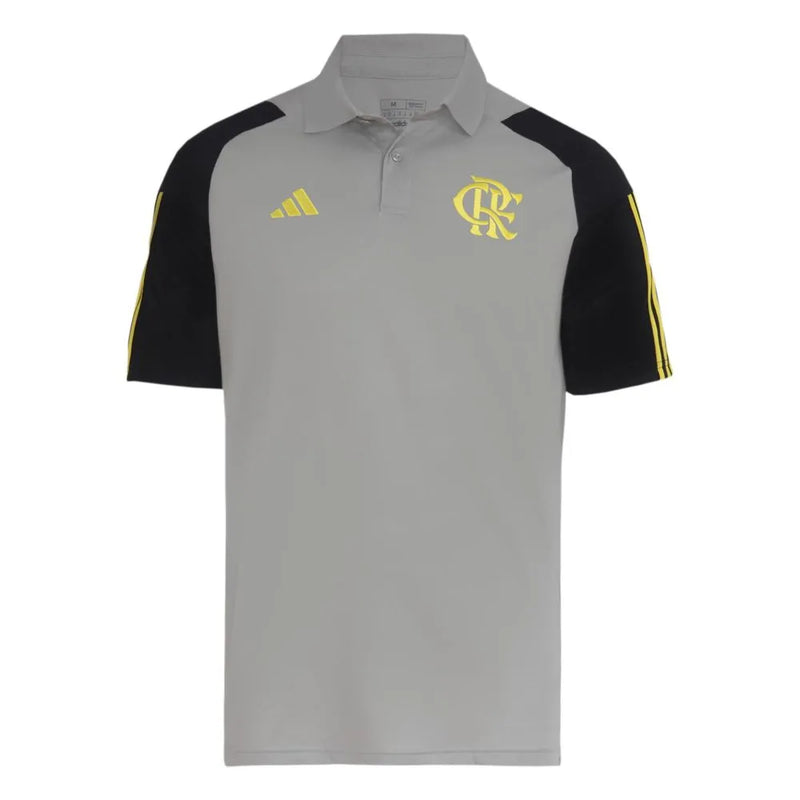 Camisa CR Flamengo Comissão 2024/25 Cinza - Modelo Torcedor