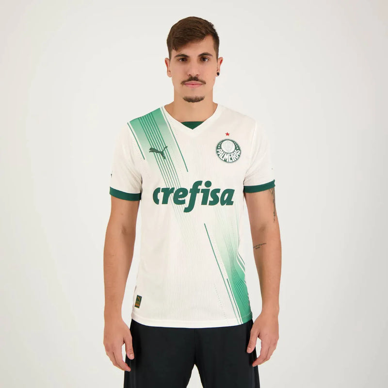 Camisa Palmeiras ll 2023/24 Branca - Modelo Torcedor