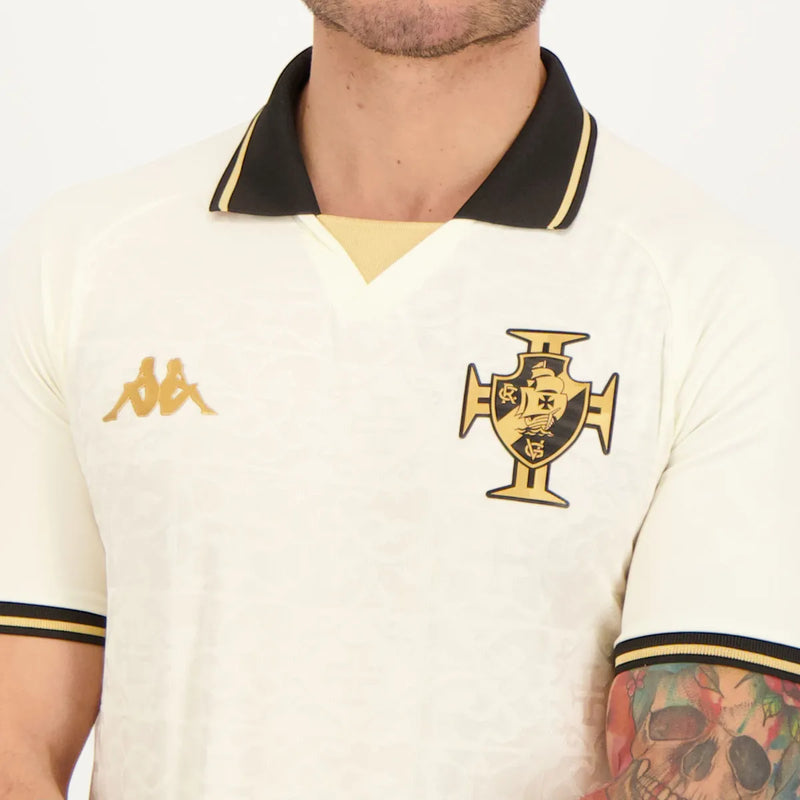 Camisa Vasco da Gama lll 2022/23 Off-White - Modelo Torcedor