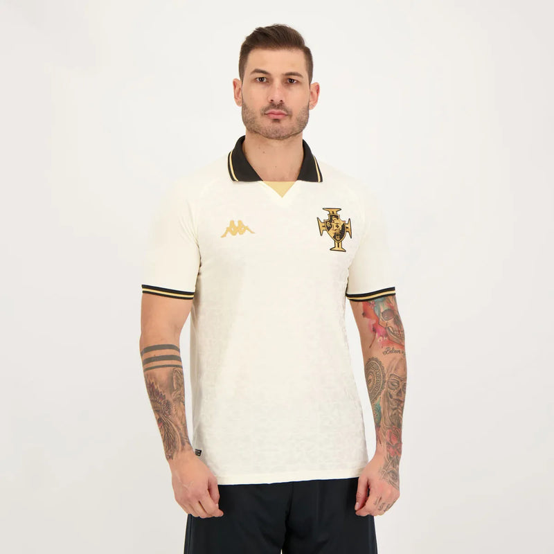 Camisa Vasco da Gama lll 2022/23 Off-White - Modelo Torcedor