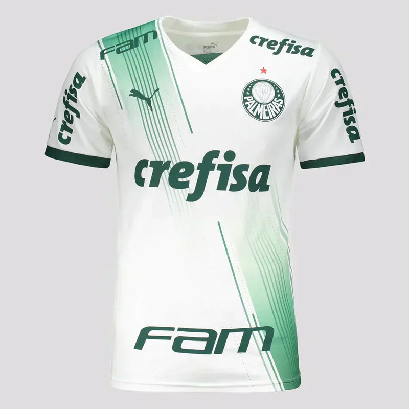 Camisa Palmeiras c/ Patrocínios ll 2023/24 Branca - Modelo Torcedor