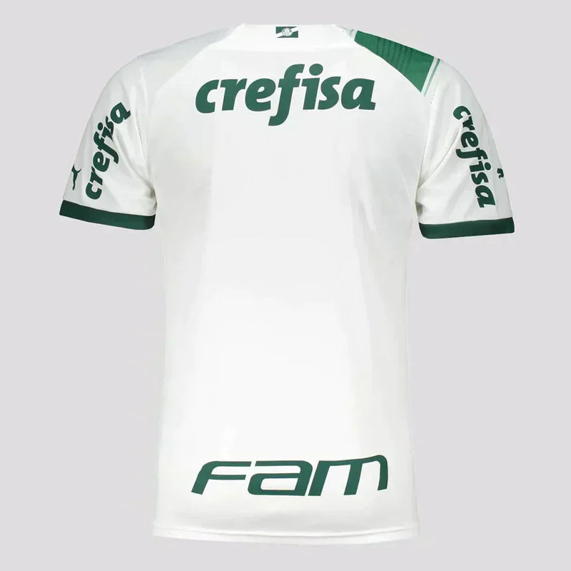 Camisa Palmeiras c/ Patrocínios ll 2023/24 Branca - Modelo Torcedor