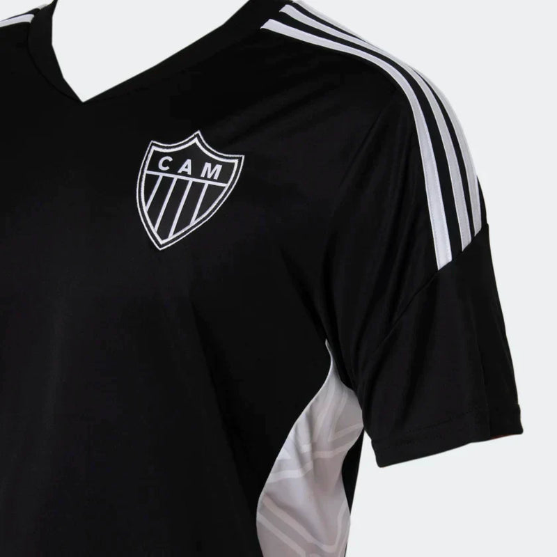 Camisa Atlético Mineiro Treino 2023/24 Preta - Modelo Torcedor