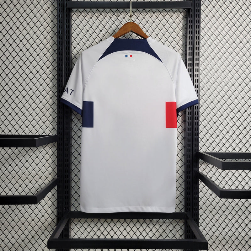 Camisa PSG ll 2023/24 Branca - Modelo Torcedor