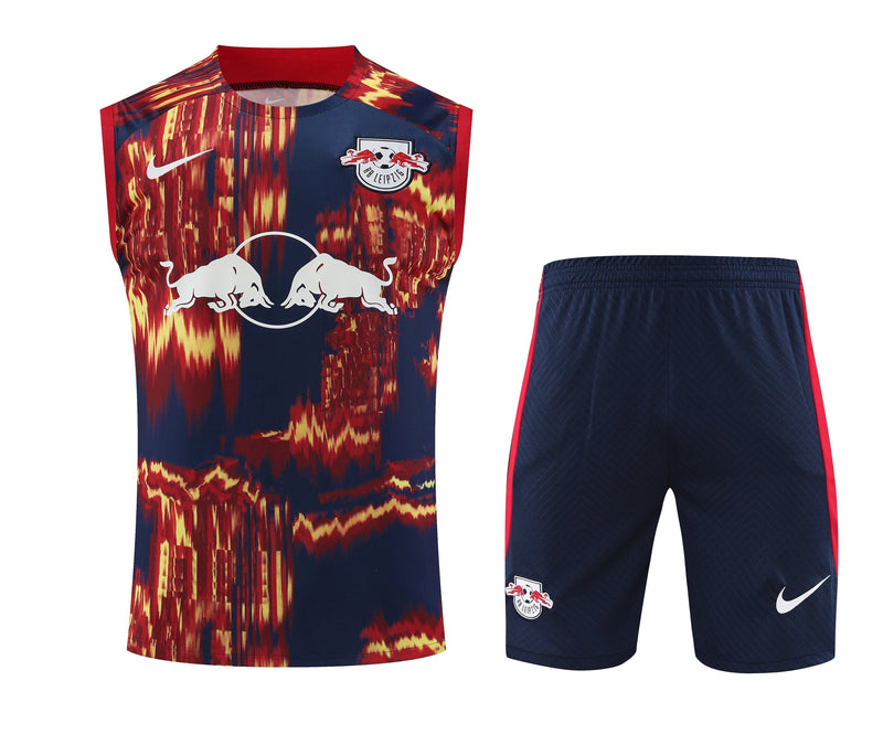 Conjunto Regata RB Leipzig Treino - Modelo Torcedor