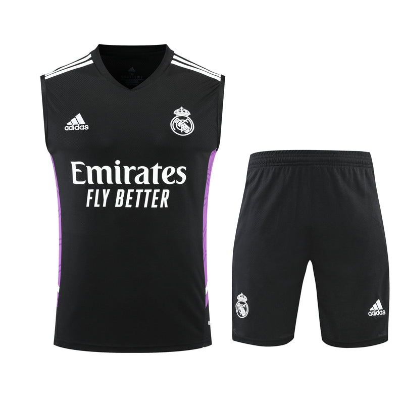 Conjunto Regata Real Madrid Treino - Modelo Torcedor