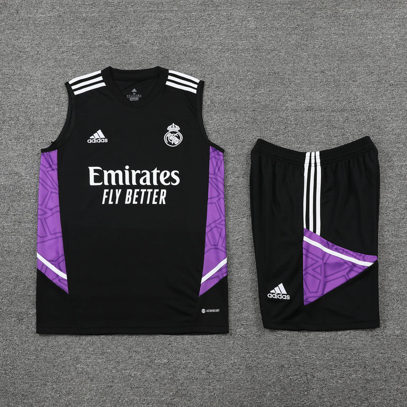 Conjunto Regata Real Madrid Treino - Modelo Torcedor