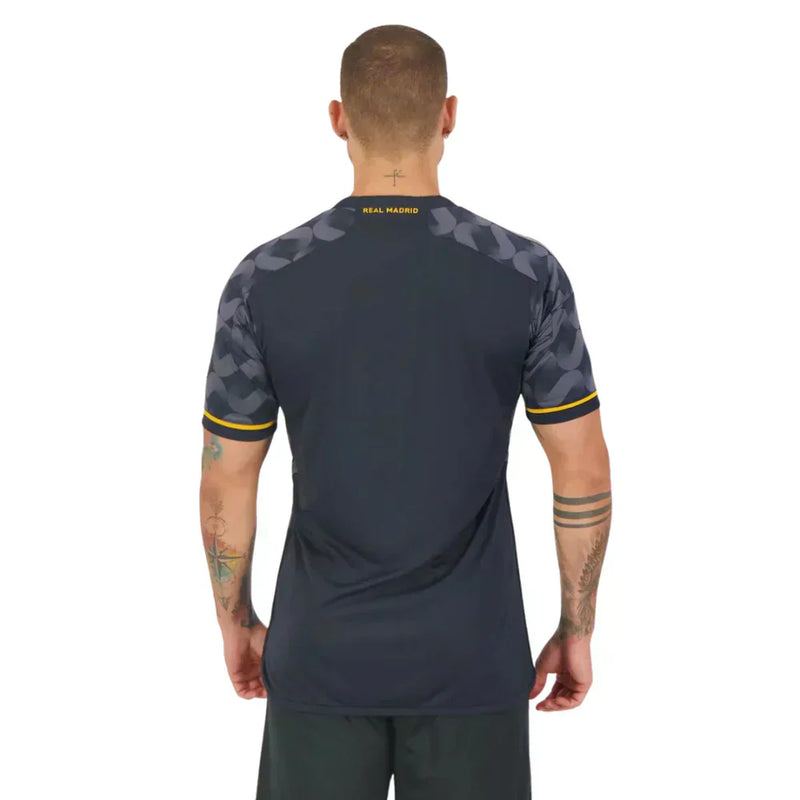 Camisa Real Madrid ll 2023/24 Preta - Modelo Torcedor