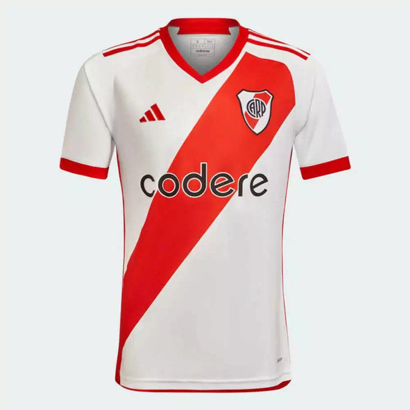 Camisa River Plate l 2023/24 Branca - Modelo Torcedor