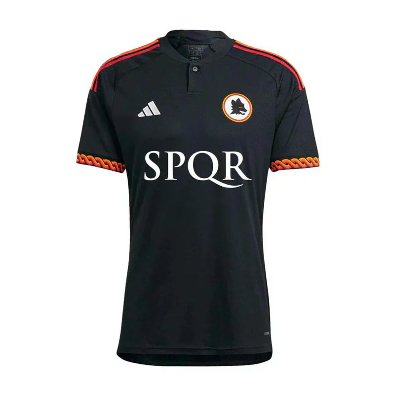 Camisa Roma lll 2023/24 Preta - Modelo Torcedor