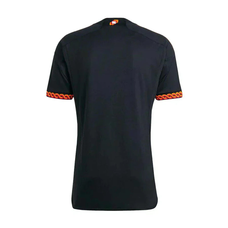 Camisa Roma lll 2023/24 Preta - Modelo Torcedor