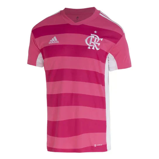 Camisa CR Flamengo Outubro Rosa 2022/23 - Modelo Torcedor