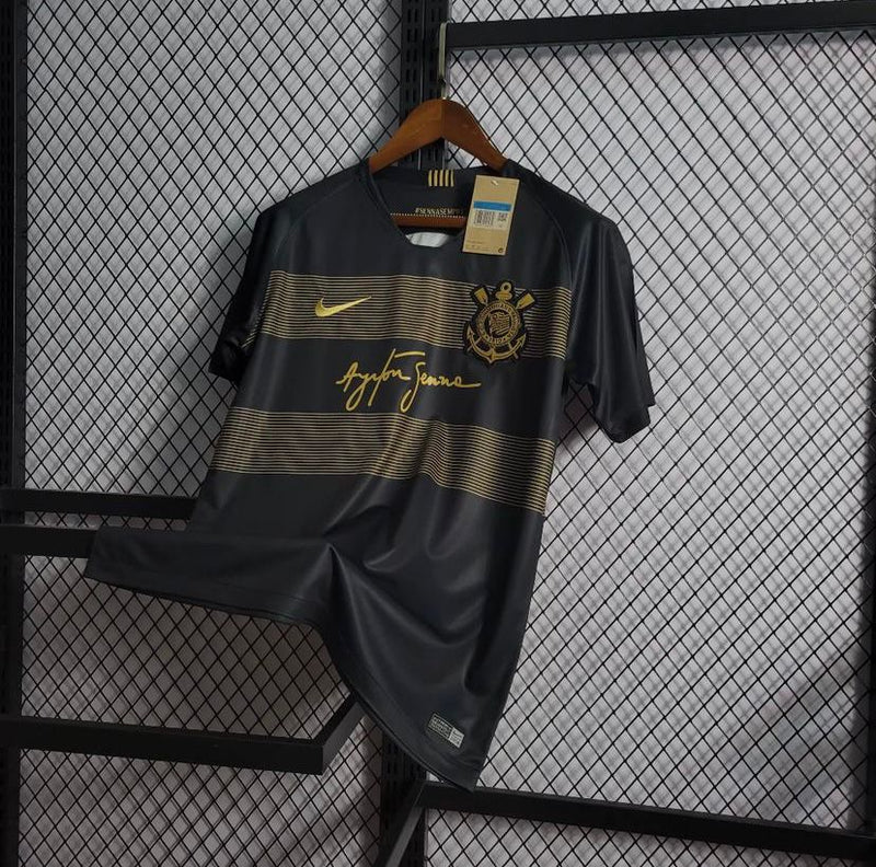 Camisa Retrô Corinthians Ed. Ayrton Senna 2018 Third