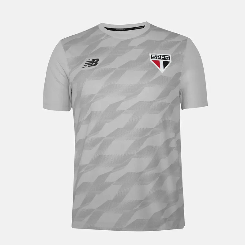 Camisa São Paulo Treino 2024/25 Cinza - Modelo Torcedor