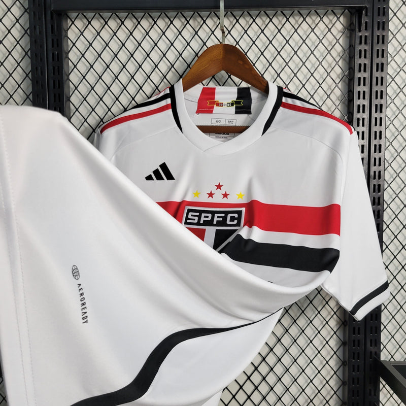 Camisa São Paulo l 2023/24 Branca - Modelo Torcedor