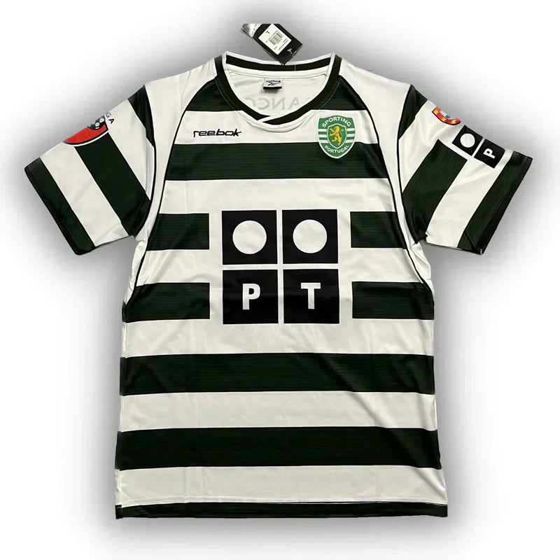 Camisa Retrô Sporting 2002/03 Home