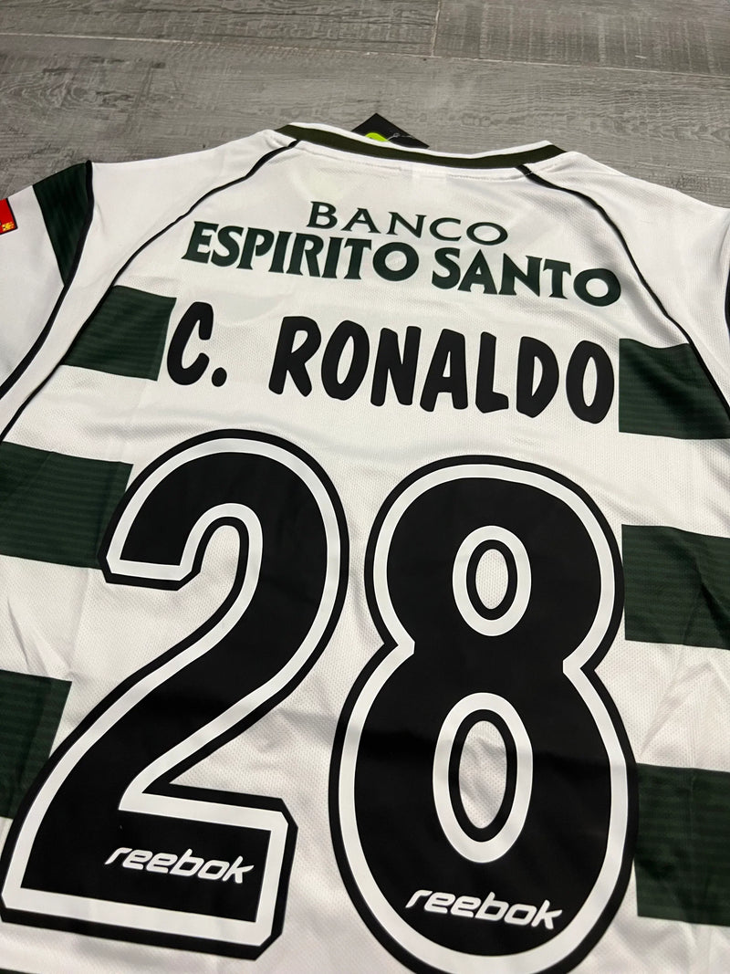 Camisa Retrô Sporting 2002/03 Home