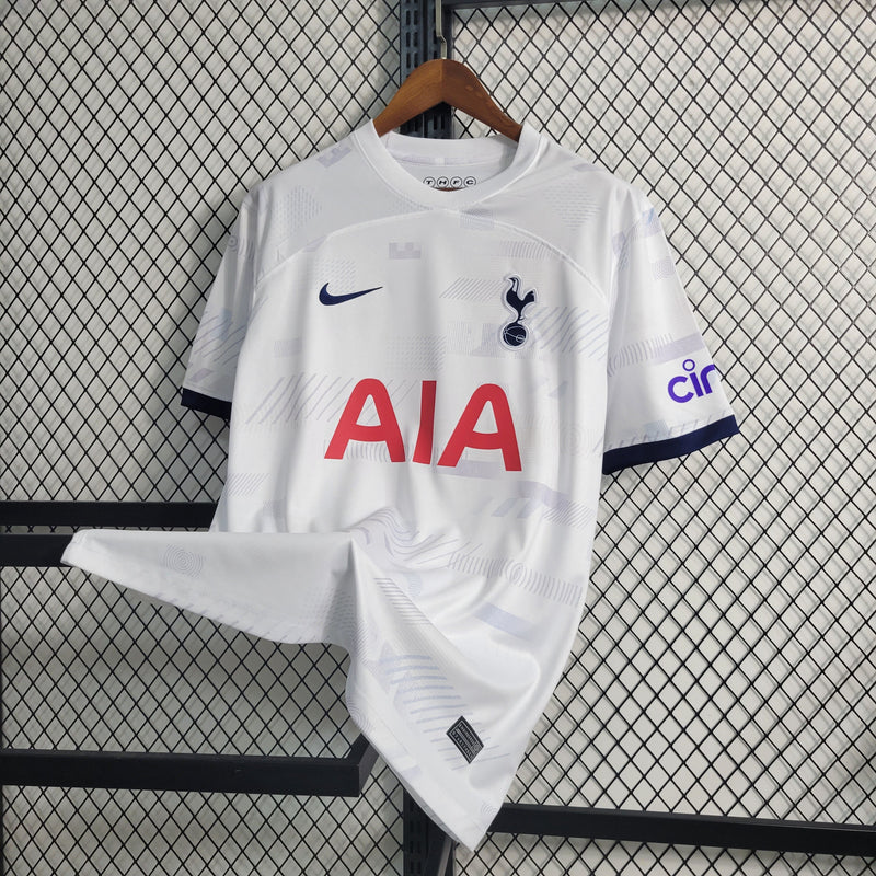 Camisa Tottenham l 2023/24 Branca - Modelo Torcedor