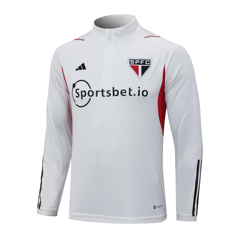 Conjunto de Frio São Paulo 2023/24 Branco - Treino