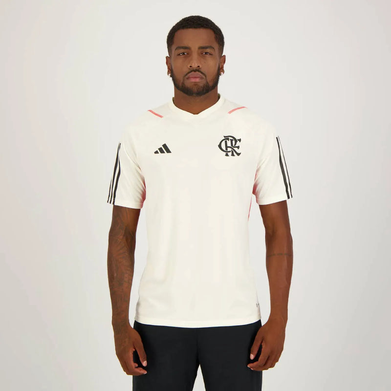 Camisa Flamengo Treino 2023/24 Branca - Modelo Torcedor