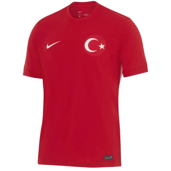 Camisa Seleção Turquia ll 2024/25 Vermelha - Modelo Torcedor