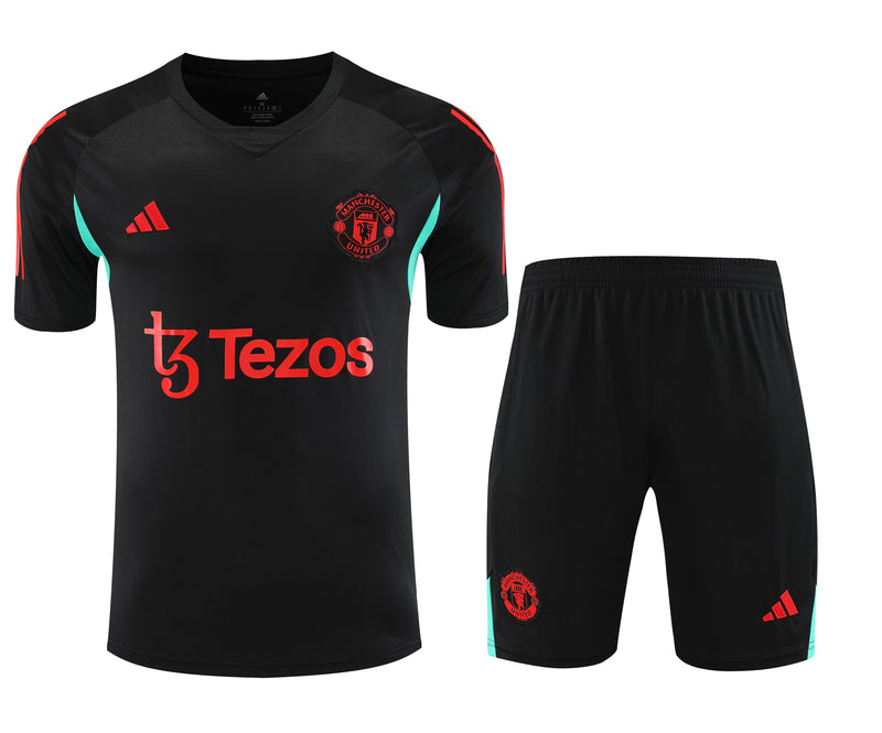 Conjunto Manga Manchester United Treino - Modelo Torcedor