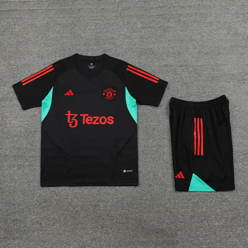 Conjunto Manga Manchester United Treino - Modelo Torcedor