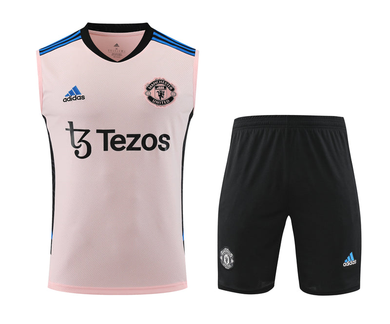 Conjunto Regata Manchester United Treino - Modelo Torcedor