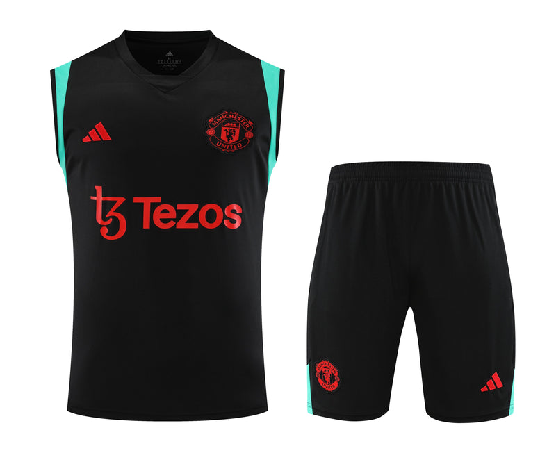 Conjunto Regata Manchester United Treino - Modelo Torcedor