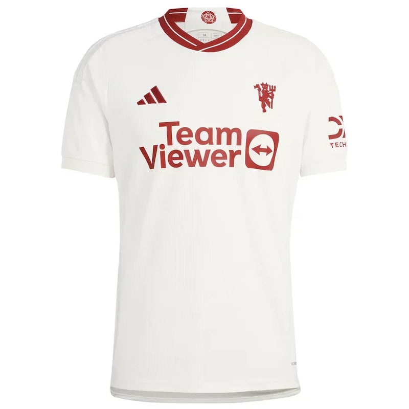 Camisa Manchester United lll 2023/24 Branca - Modelo Torcedor