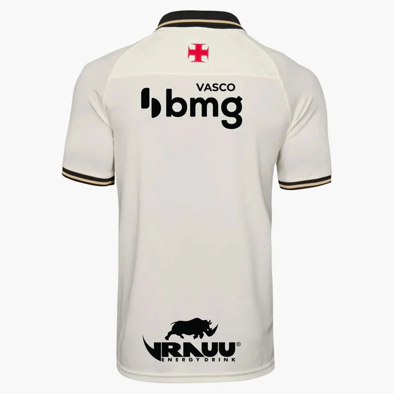 Camisa Vasco da Gama c/ Patrocínios lll 2022/23 OFF White - Modelo Torcedor