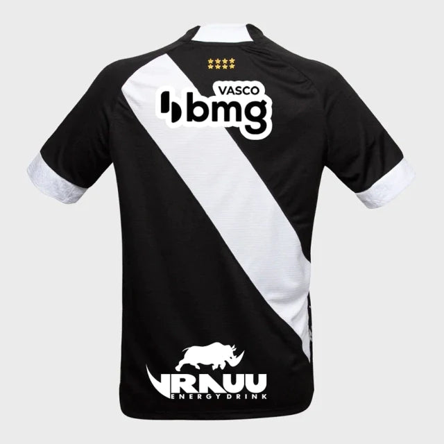 Camisa Vasco da Gama c/ Patrocínios l 2022/23 Preta - Modelo Torcedor