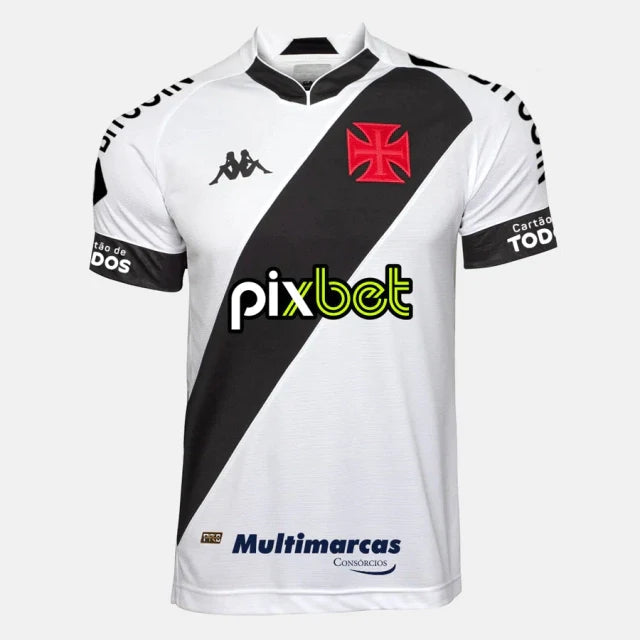 Camisa Vasco da Gama c/ Patrocínios ll 2022/23 Branca - Modelo Torcedor