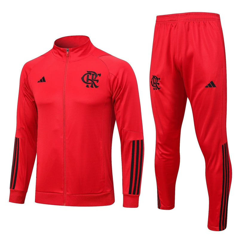 Conjunto de Frio CR Flamengo 2023/24 Vermelho - Viagem